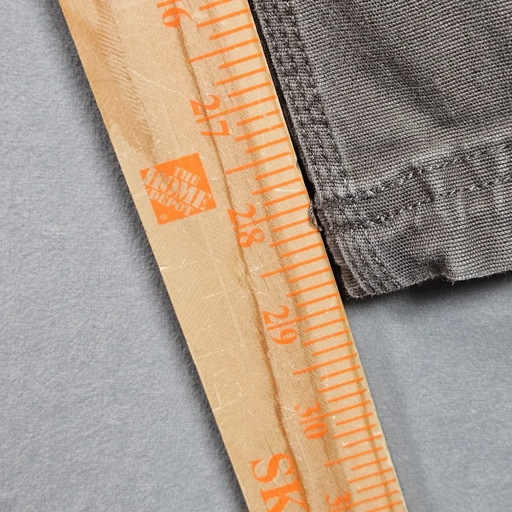 Duluth Trading Flex Fire Hose Pants Mens 40x30 (Fits 38x29) Gray Slim Fit
